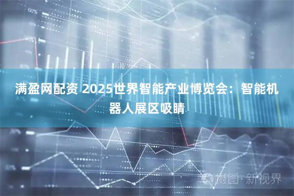 满盈网配资 2025世界智能产业博览会：智能机器人展区吸睛