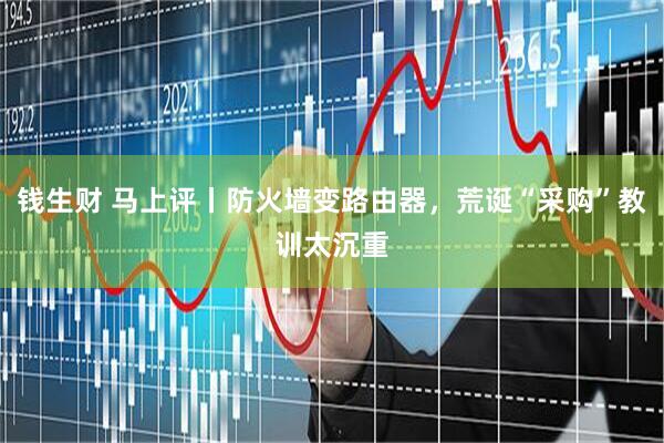 钱生财 马上评丨防火墙变路由器，荒诞“采购”教训太沉重